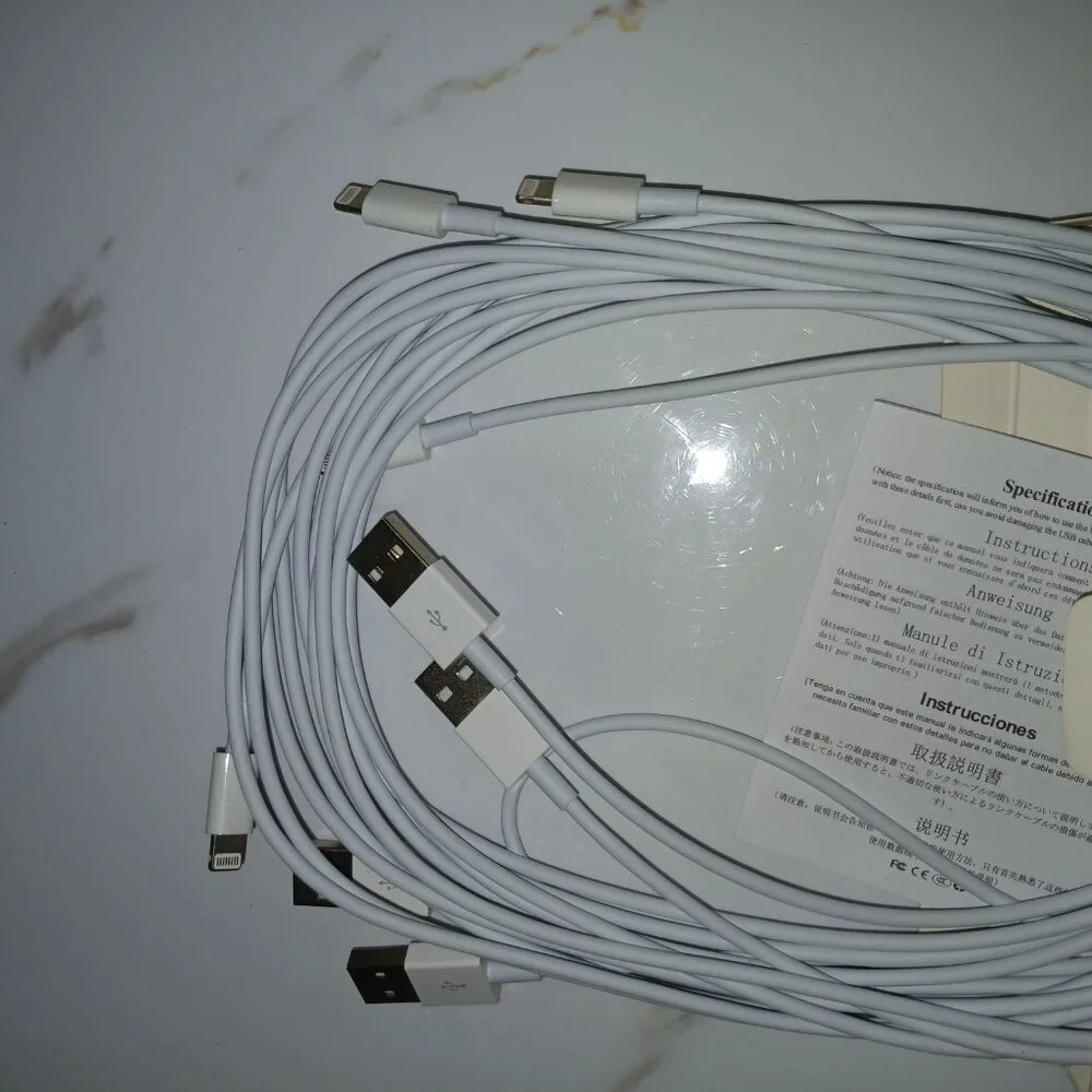 New 4 Pack iphone Charging Cables